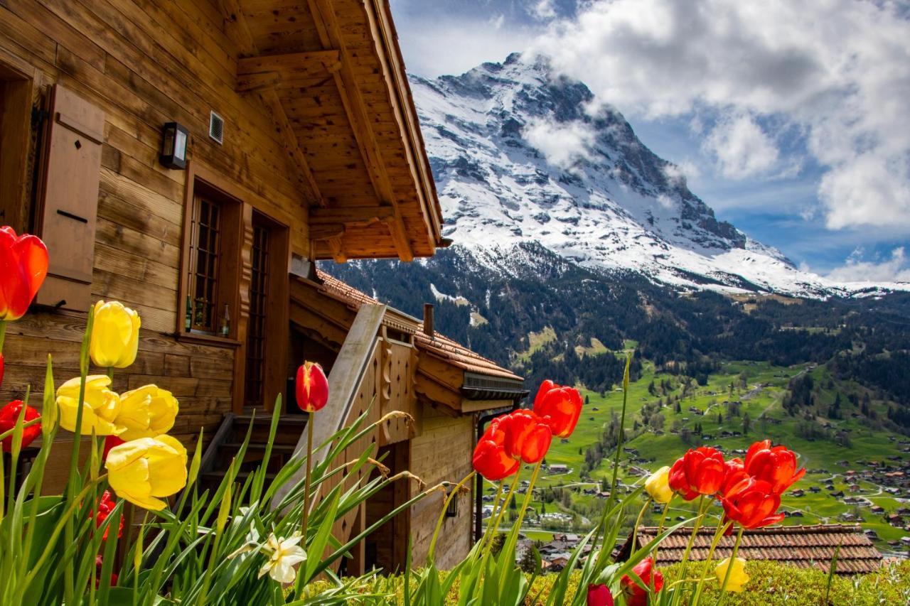 Chalet Caramelle Grindelwald Bagian luar foto