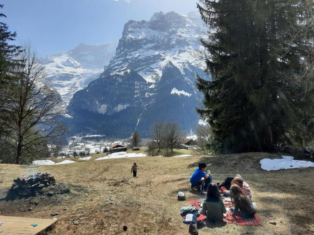 Chalet Caramelle Grindelwald Bagian luar foto