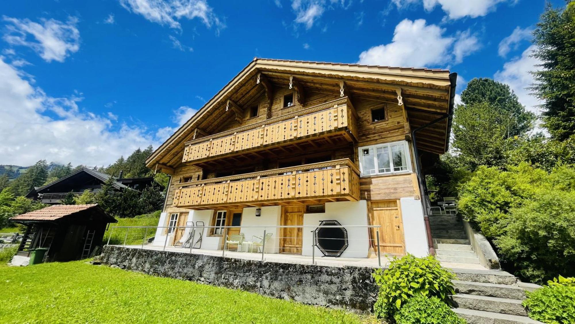 Chalet Caramelle Grindelwald Bagian luar foto