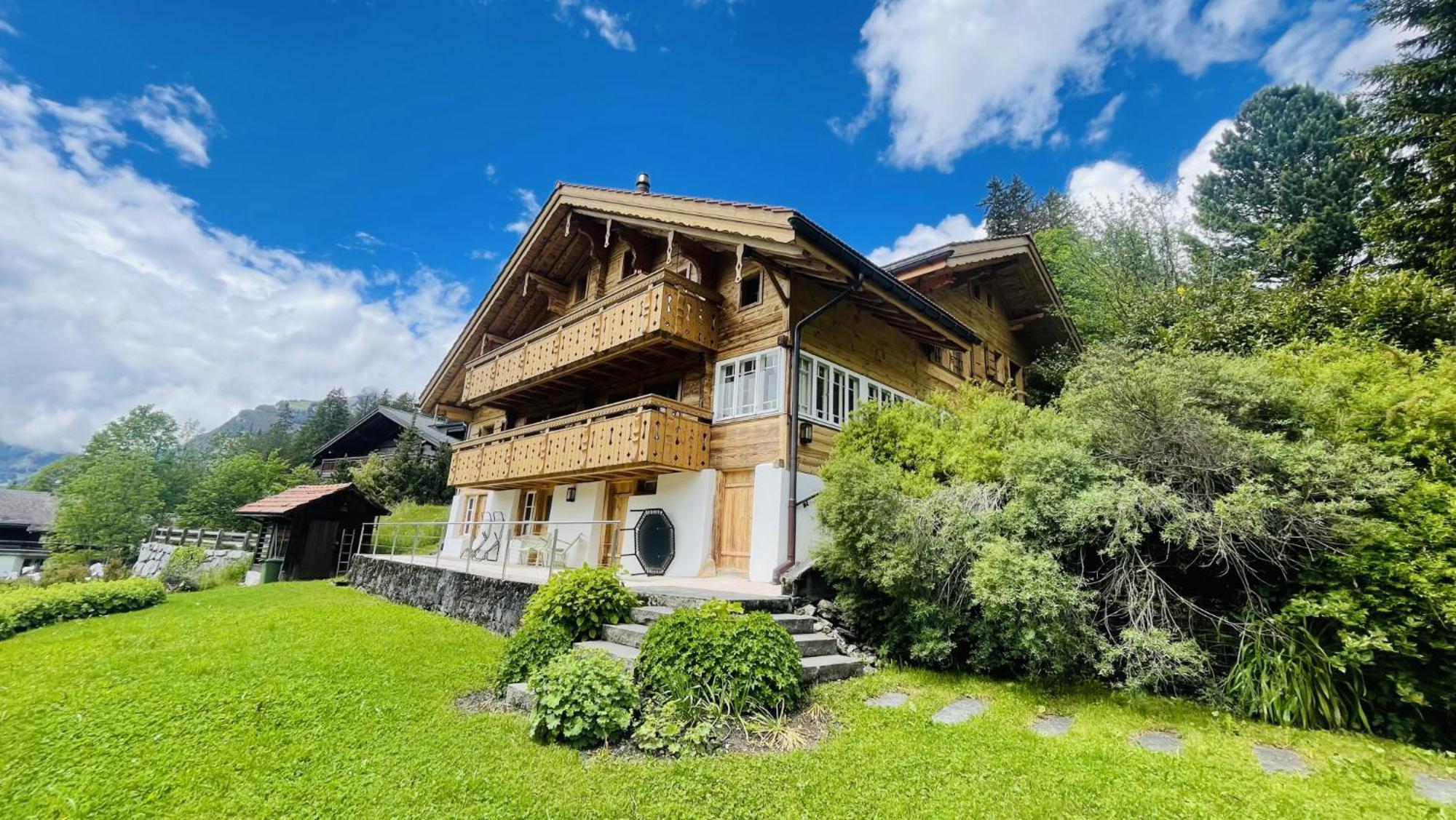Chalet Caramelle Grindelwald Bagian luar foto