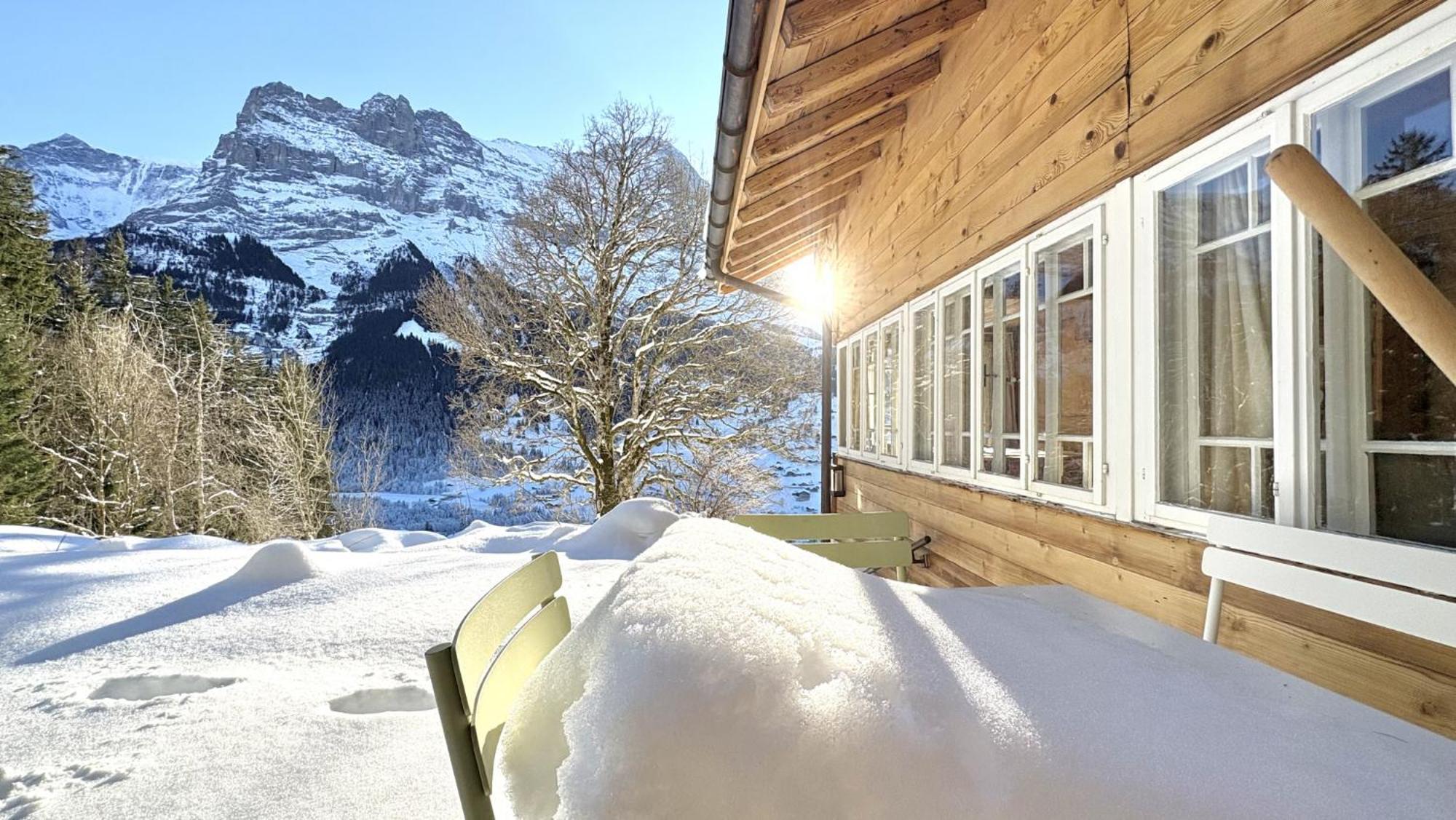 Chalet Caramelle Grindelwald Bagian luar foto
