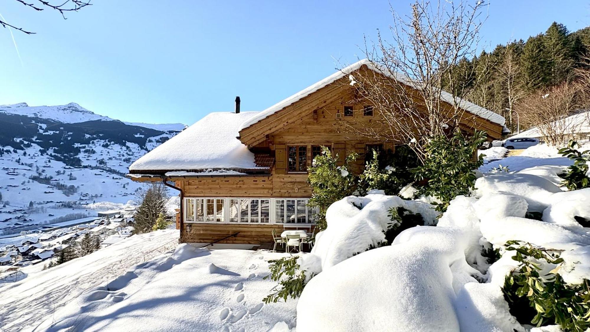 Chalet Caramelle Grindelwald Bagian luar foto