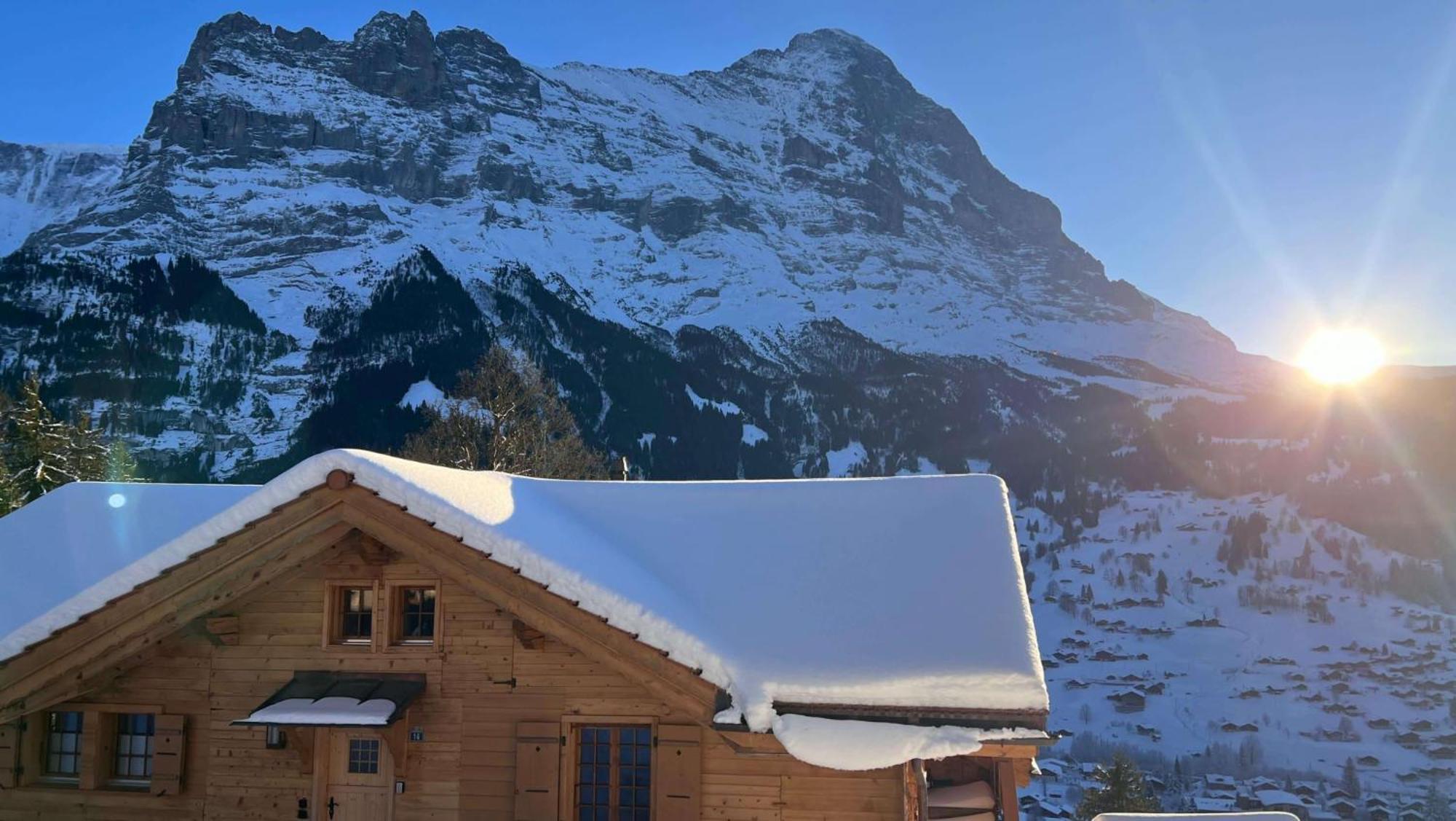 Chalet Caramelle Grindelwald Bagian luar foto