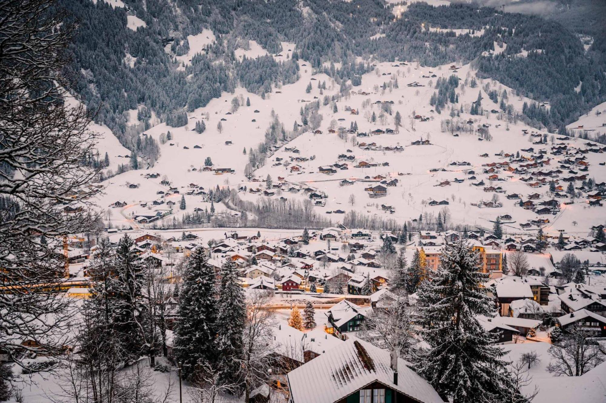 Chalet Caramelle Grindelwald Bagian luar foto