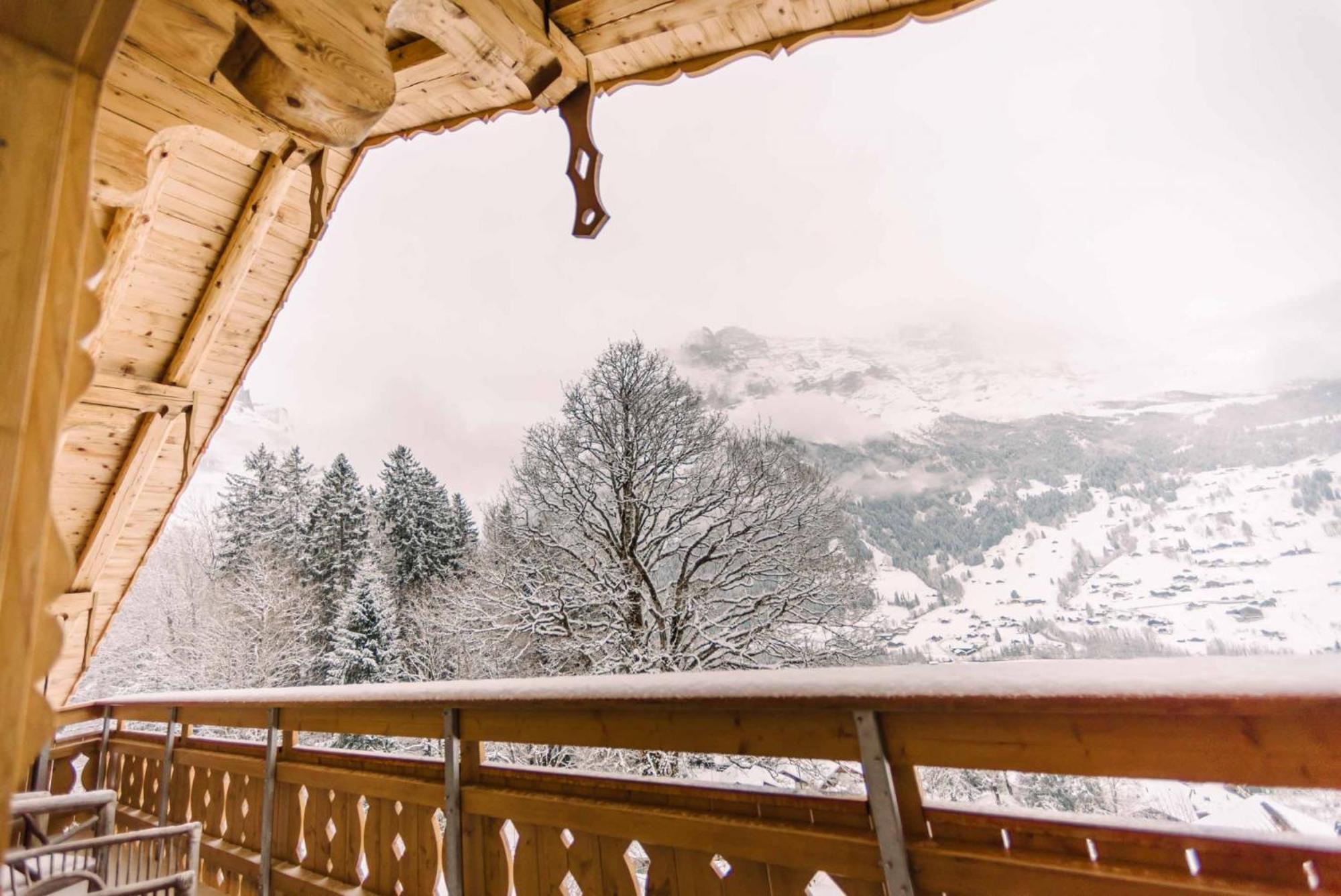 Chalet Caramelle Grindelwald Bagian luar foto